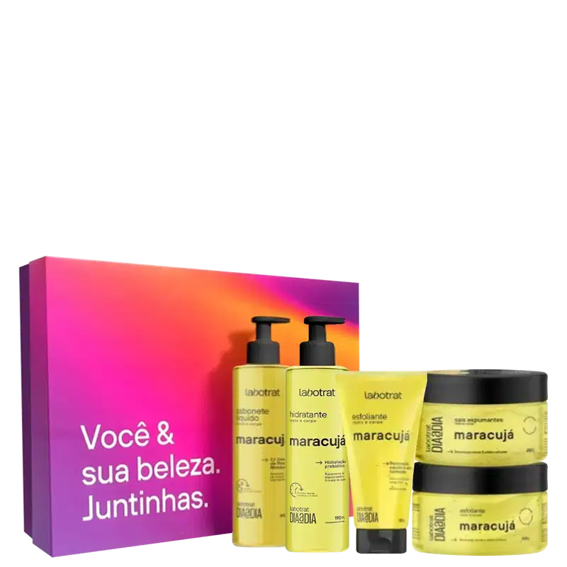 Kit Dia a DIA Experiencia de Banho Maracujá c/5 Iten Labotrat