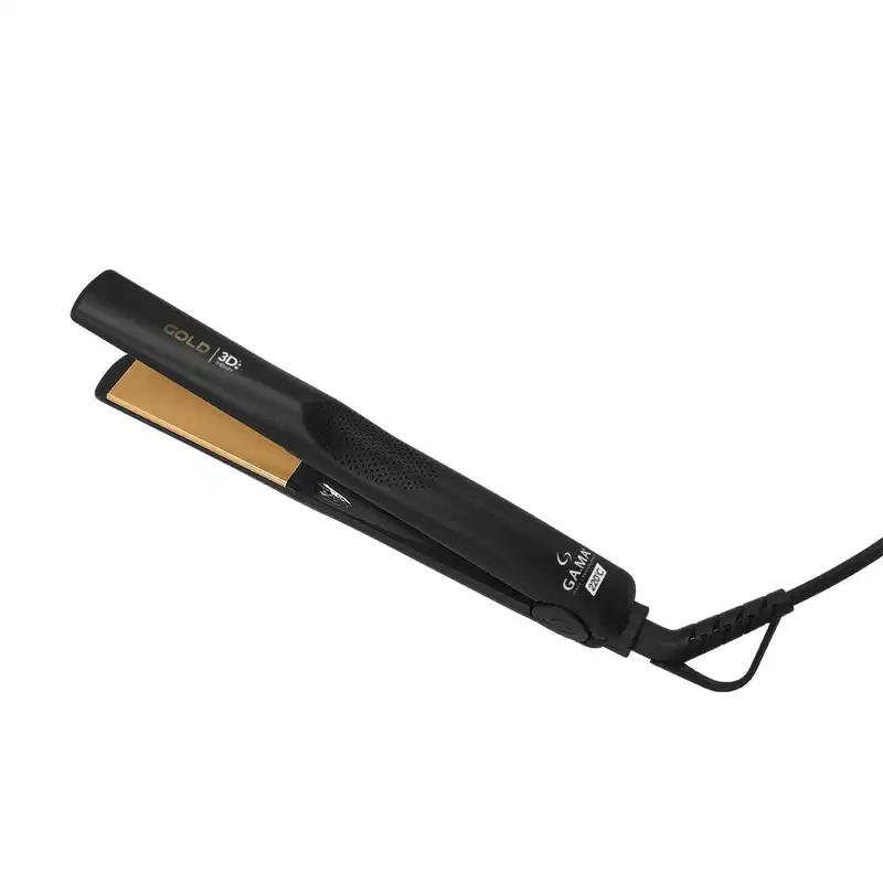 Prancha de Cabelo Gold Ion Bivolt, da marca GA.MA Italy.