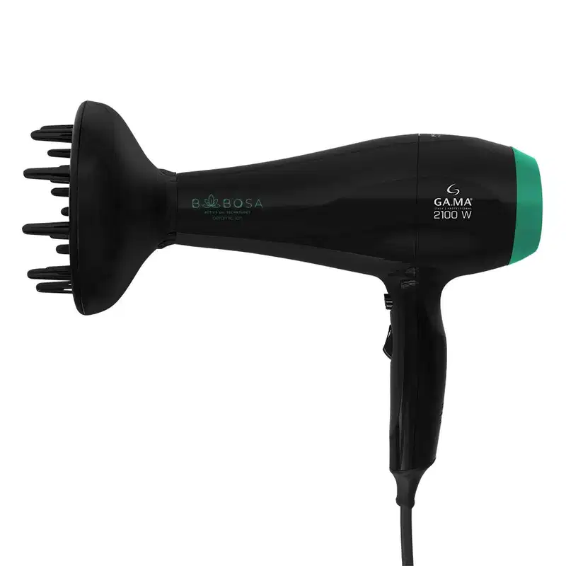 Imagem do secador de cabelo da marca GA.MA Italy com difusor.