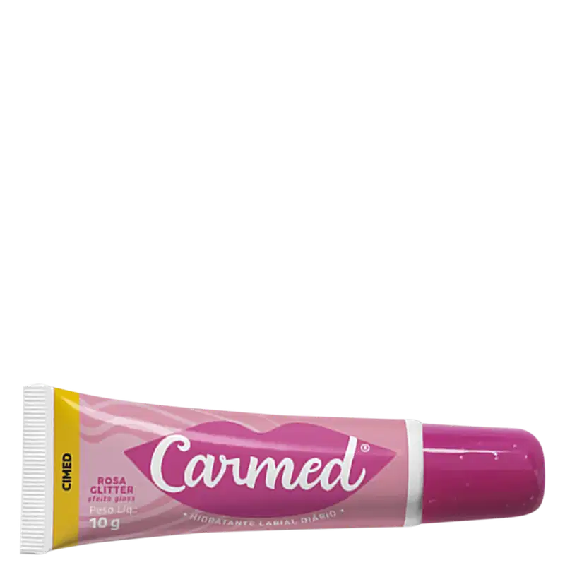 Cimed Carmed BFF Rosa Glitter - Hidratante Labial 10g