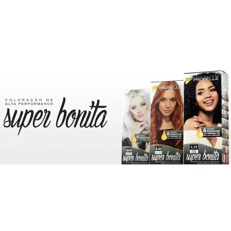 PROBELLE Super Bonita 6.0 Louro Escuro - Coloração Permanente