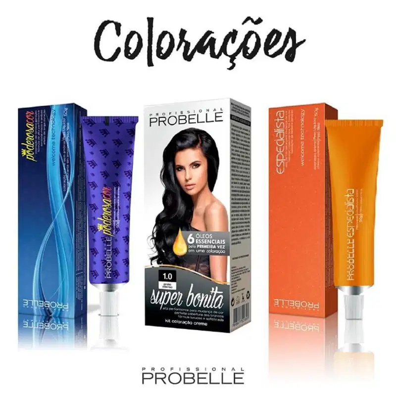 PROBELLE Super Bonita 6.0 Louro Escuro - Coloração Permanente