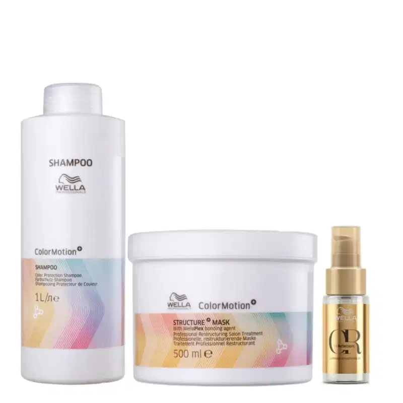 Kit Wella Professionals Color Motion+ Combo Oil Trio (3 Produtos)