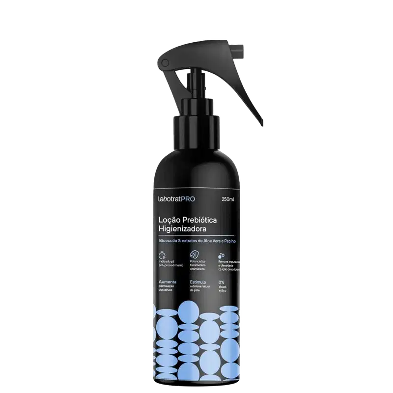 Loção Prebiótica Higienizadora Labotrat Pro 250g Aloe Vera e Pepino