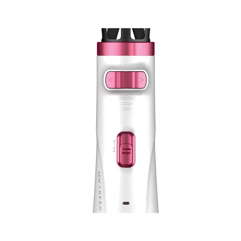 GA.MA Italy New Turbo Plus 2300 Branco/Rosa 110 V - Escova Rotativa
