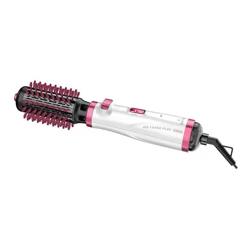 GA.MA Italy New Turbo Plus 2300 Branco/Rosa 110 V - Escova Rotativa
