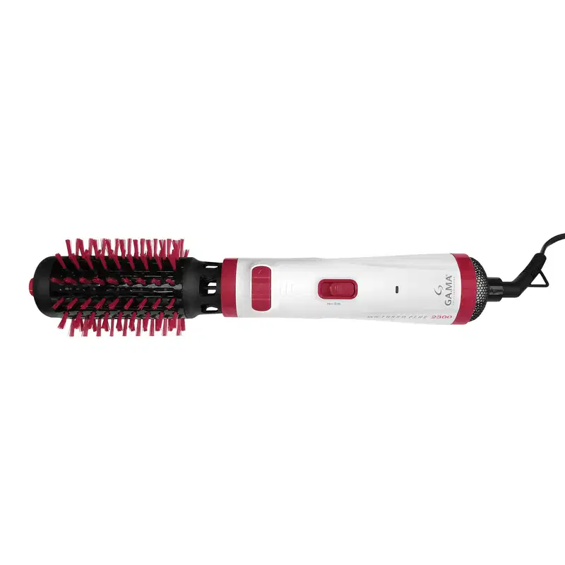 GA.MA Italy New Turbo Plus 2300 Branco/Rosa 110 V - Escova Rotativa