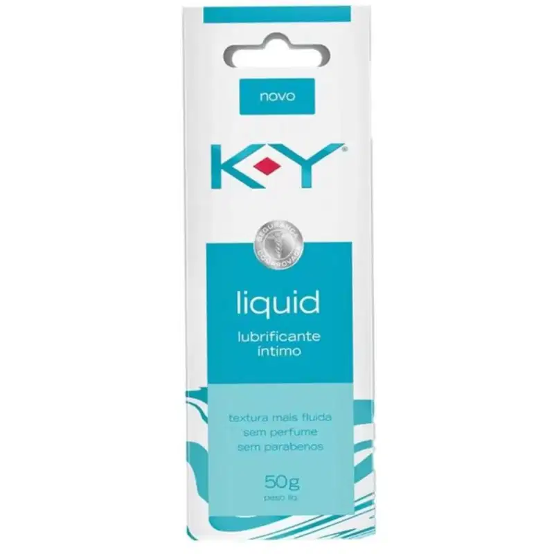 Gel Lubrificante Íntimo K-Y Ky Liquid Sem Parabenos - 50g