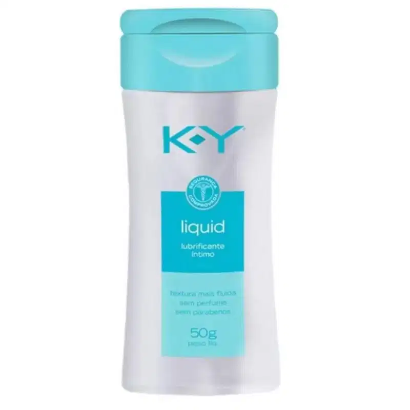 Gel Lubrificante Íntimo K-Y Ky Liquid Sem Parabenos - 50g