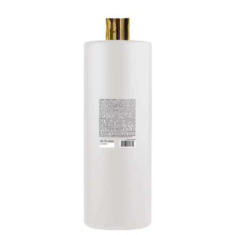 Maizze Blond Highlight Violet Shampoo Matizador 1L
