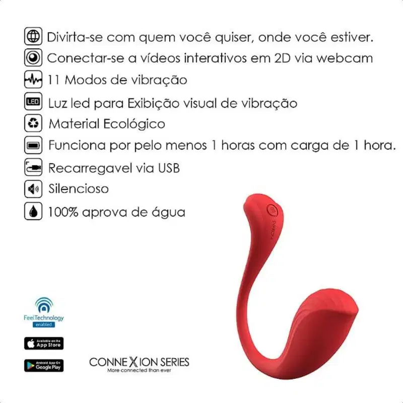 Vibrador Massageador Feminino Phoenix Neo Svakom