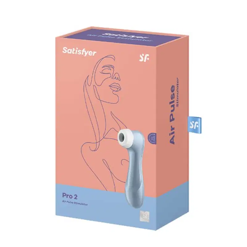 Satisfyer Pro 2  - Vibrador Feminino/Estimulador de Clitóris Azul