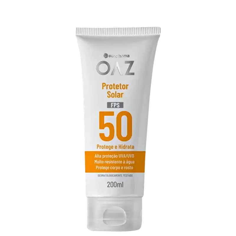 Protetor Solar FPS 50 Eurofarma OAZ Creme 200ml