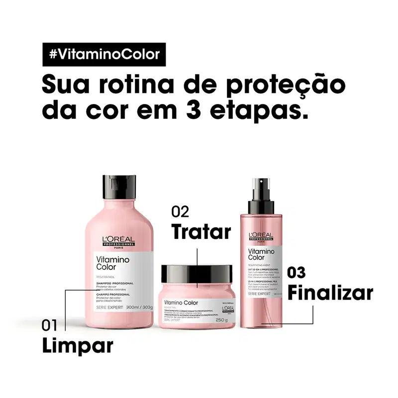 Kit L’Oréal Professionnel Serie Expert Vitamino Color Dupla (2 Produtos)