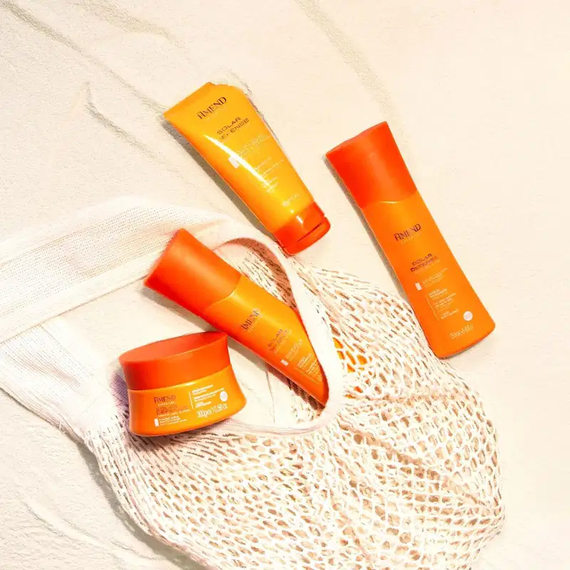 Kit Amend Expertise Solar Defense Shampoo e Fluído Antiumidade (2 produtos)