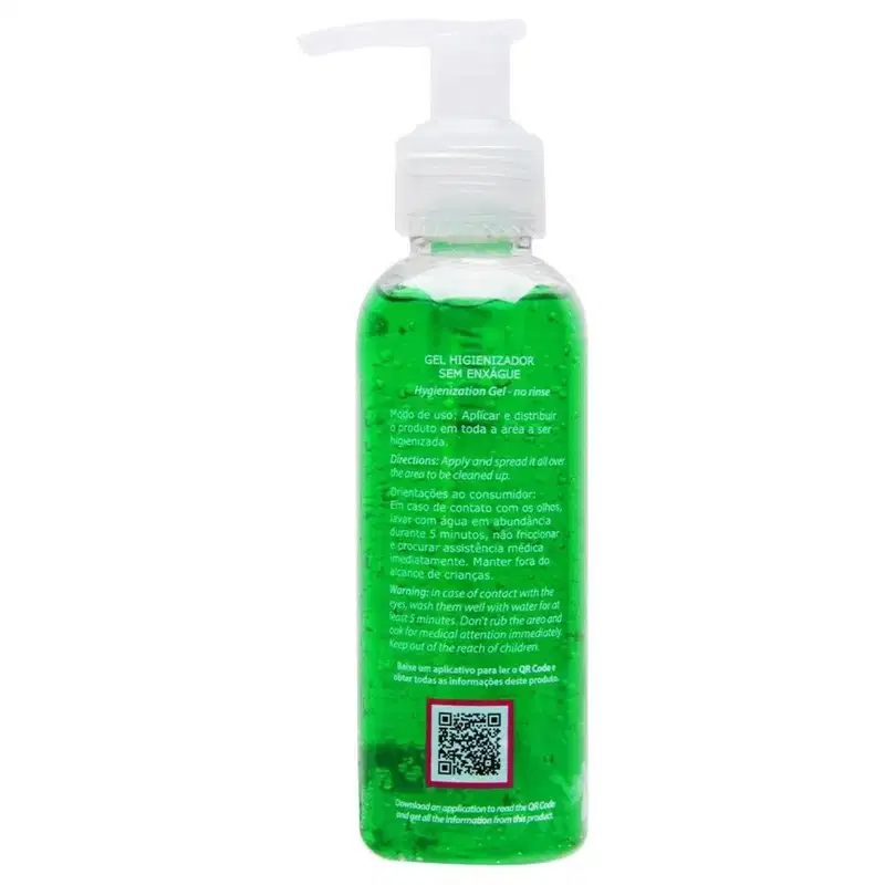 Gel Limpa Toy Sem Enxágue