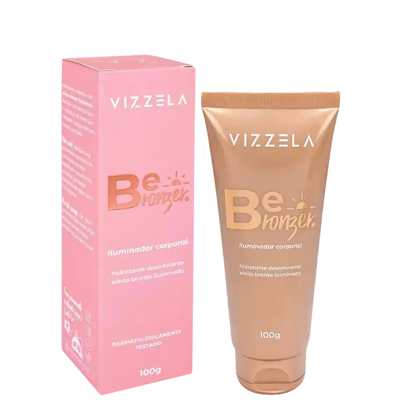 Vizzela Be Bronzer - Iluminador Corporal 100g