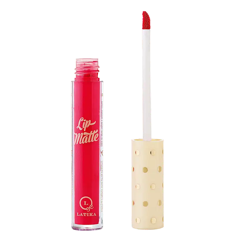 Latika Lip Matte Rosa Nº 56 - Batom Líquido 4ml