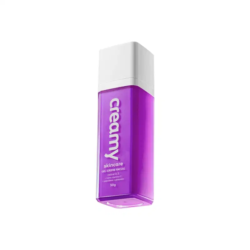Kit Creamy Gel Retinol 30g+Protetor FPS60+Hidratante Calming
