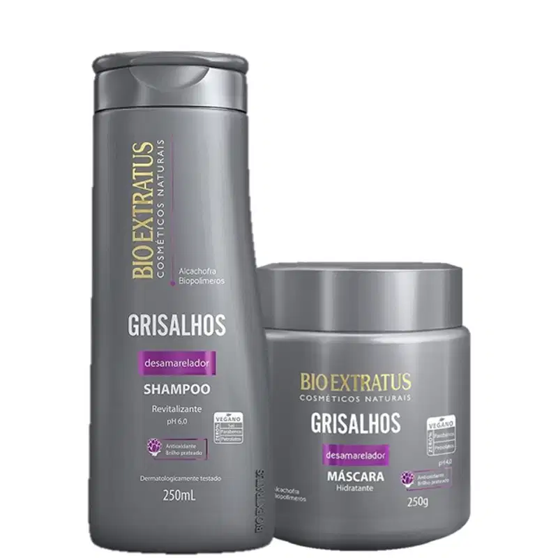 Kit Bio Extratus Grisalhos Desamarelador (2 Produtos)