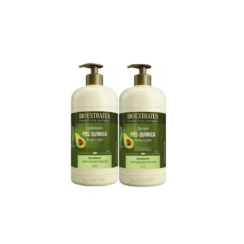 Kit Bio Extratus Pós-Química Salon (4 Produtos)