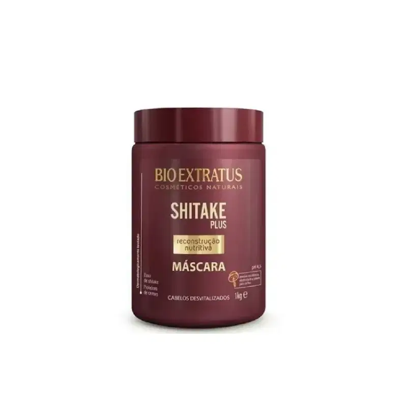 Kit Bio Extratus Shitake Plus Salon (4 Produtos)