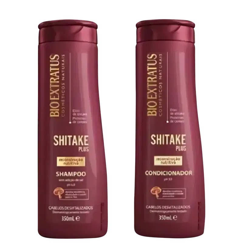 Kit Bio Extratus Shitake Plus Duo (2 Produtos)