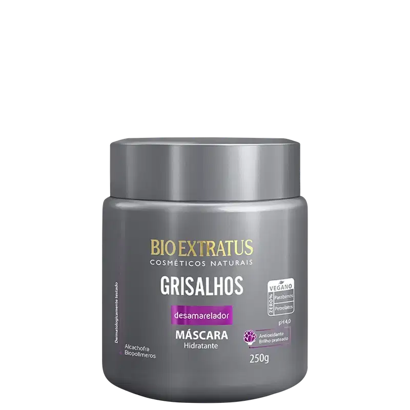 Bio Extratus Grisalhos Desamarelador - Máscara Capilar 250g