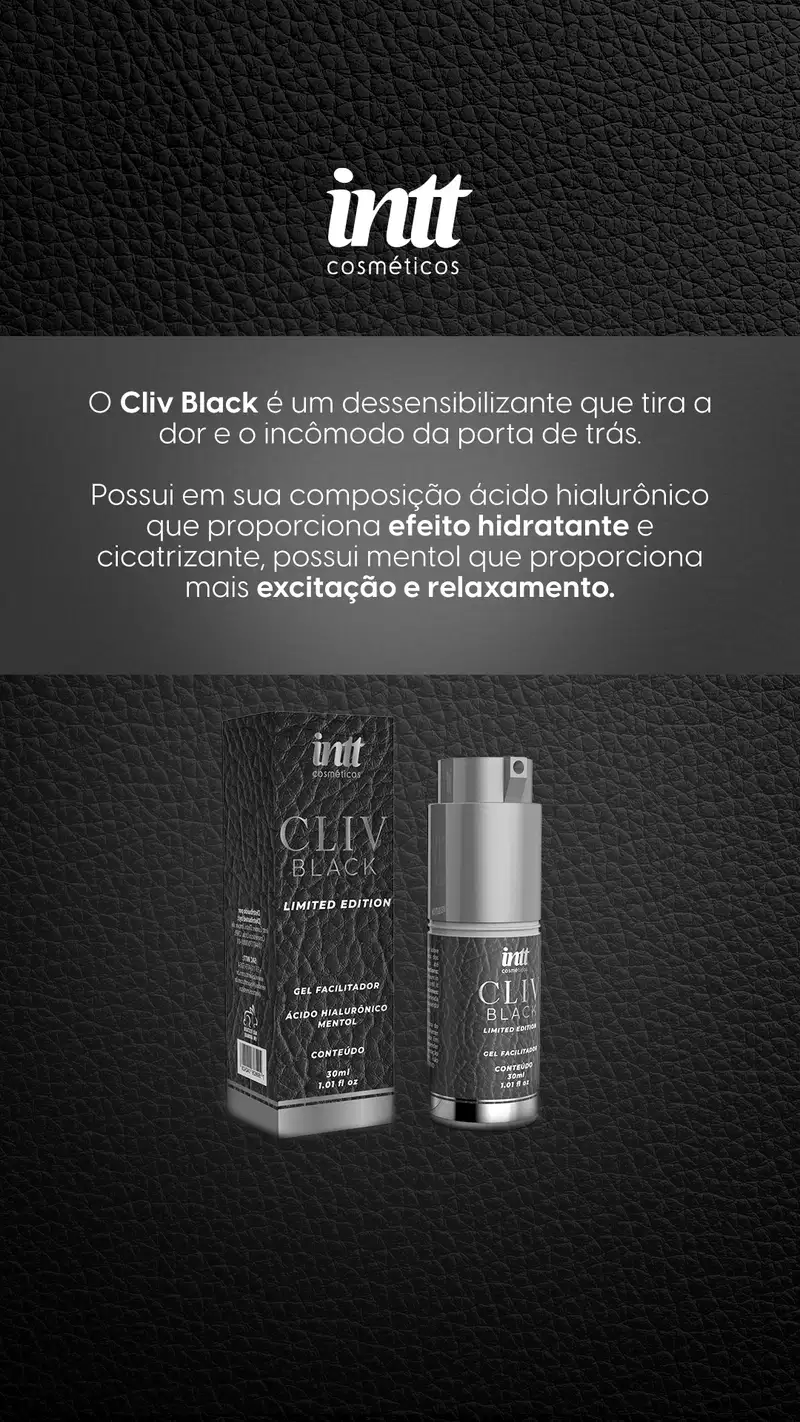 Kit Intt CB2 + Cliv Black (2 Produtos)