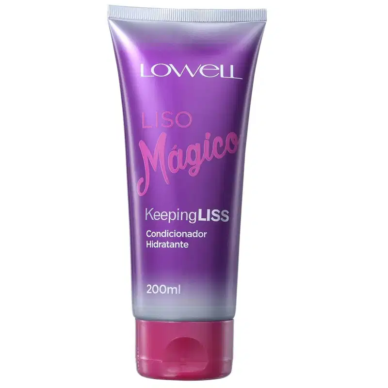 Kit Lowell Liso Mágico Keeping Liss Triplo (3 Produtos)