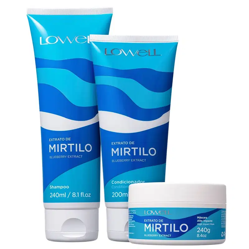 Kit Lowell Extrato de Mirtilo Triplo (3 Produtos)