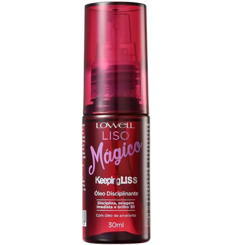 Kit Lowell Liso Mágico Fluído + Óleo Duo (2 Produtos)