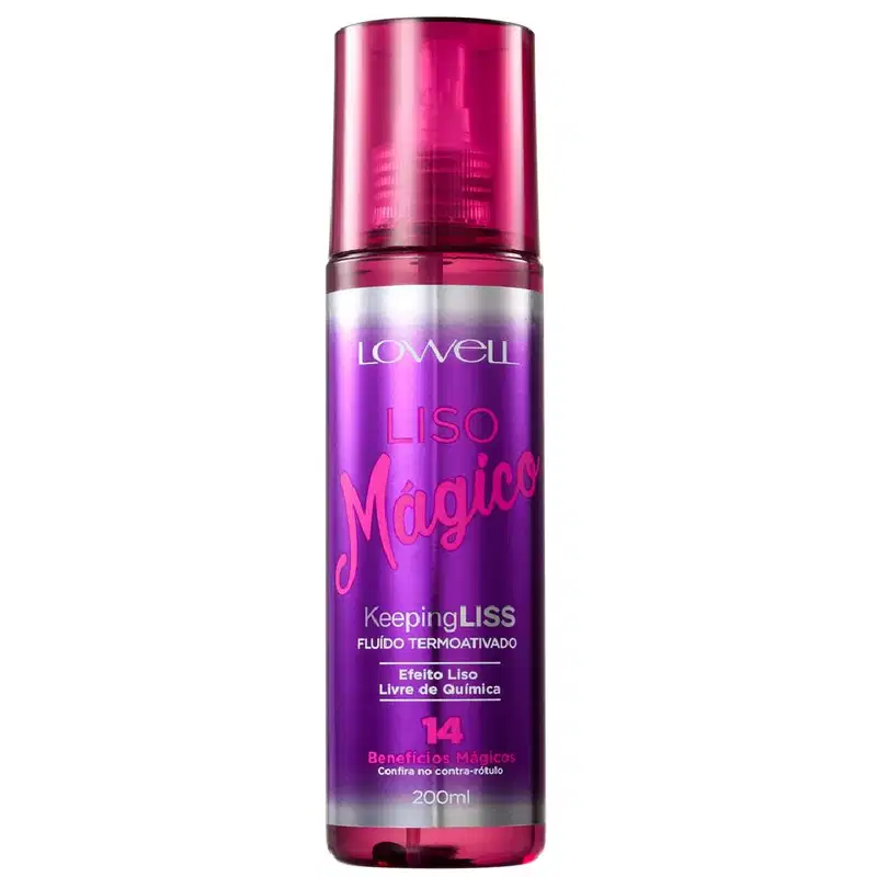 Kit Lowell Liso Mágico Fluído + Óleo Duo (2 Produtos)