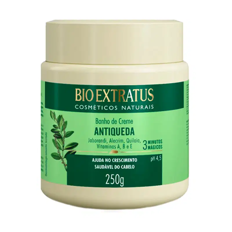 Banho de Creme Bio Extratus Jaborandi Antiqueda 250g NF