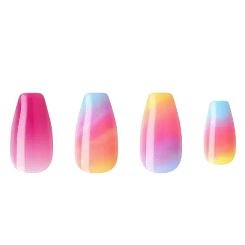 Unhas Postiças Kiss Ny Voguish Fantasy The Motto Bailarina Médio C/28un Se02