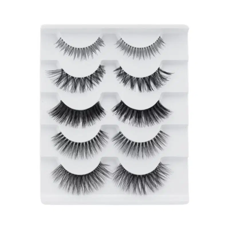 Cílios Postiços Macrilan Lash Book C/5 Pares Cód.eb101