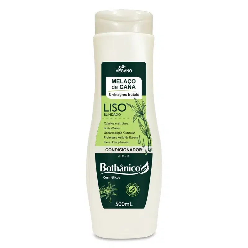 Bothânico Cosméticos Condicionador Melaço de Cana e Vinagres Frutais 500ml