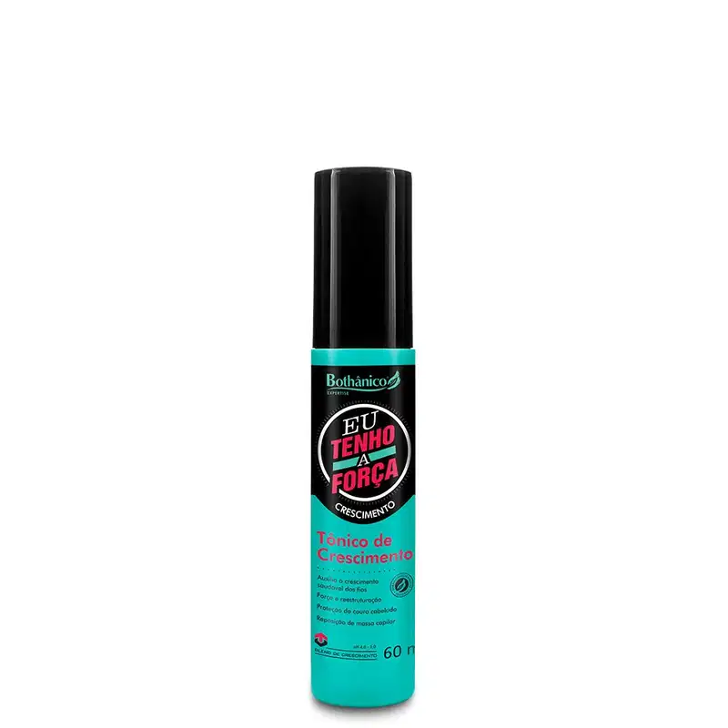 Bothânico Cosméticos Tônico De Crescimento Eu Tenho A Força 60mL