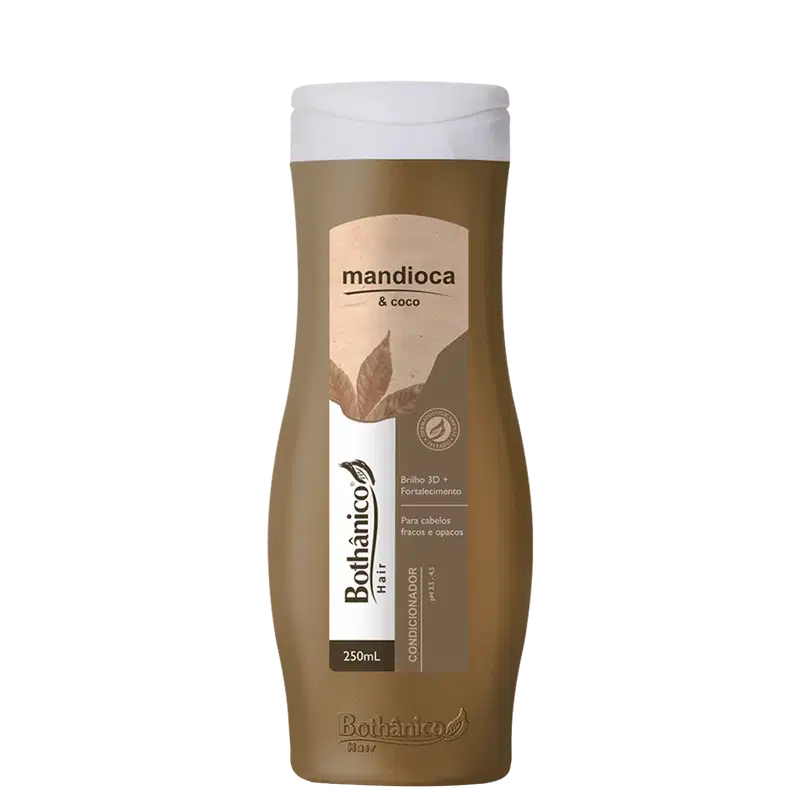 Bothânico Cosméticos Condicionador Mandioca & Coco 250mL