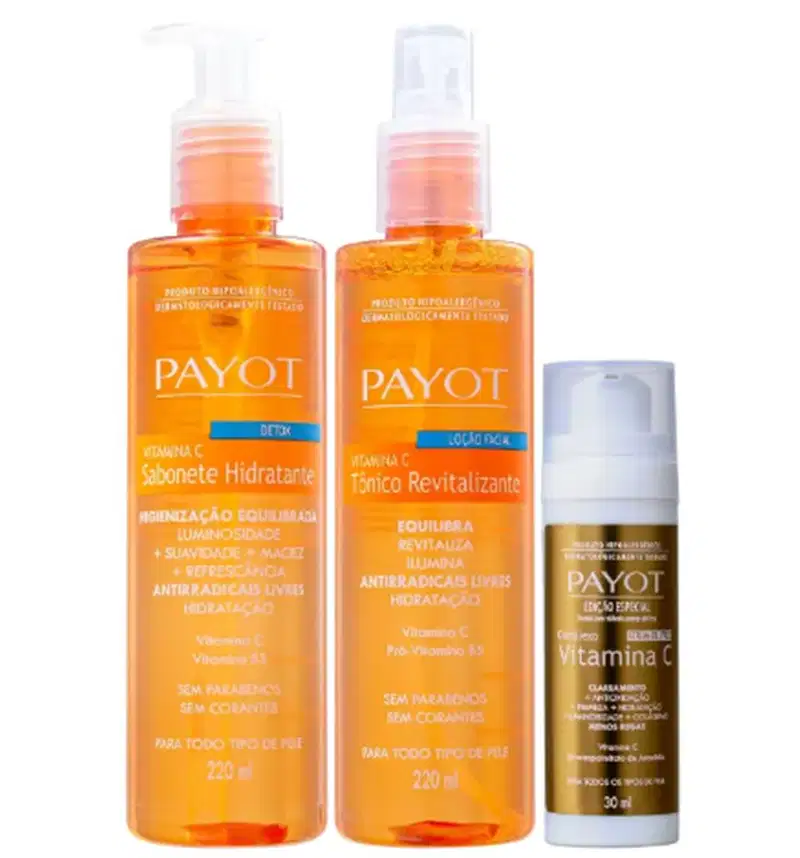 Kit Payot Vitamina C Pele Renovada (3 Produtos)