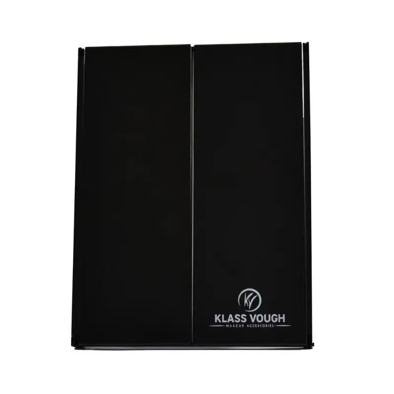 Black Fold Mirror Suporte Mesa Klass Vough