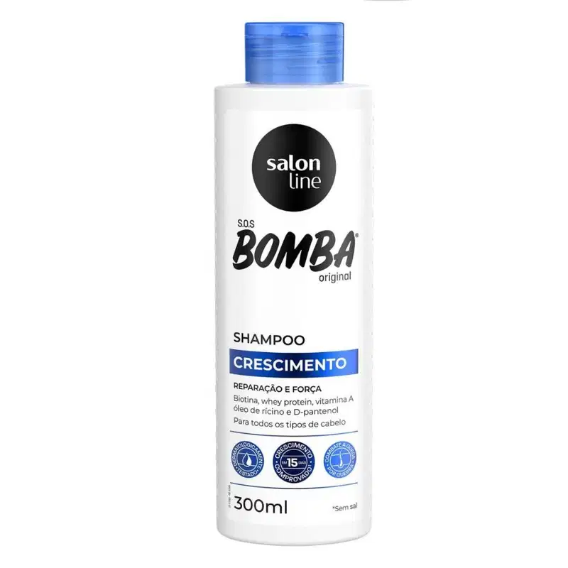 Kit Salon Line Sos Bomba Crescimento C/3