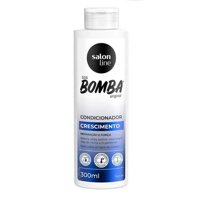 Kit Salon Line Sos Bomba Crescimento C/3