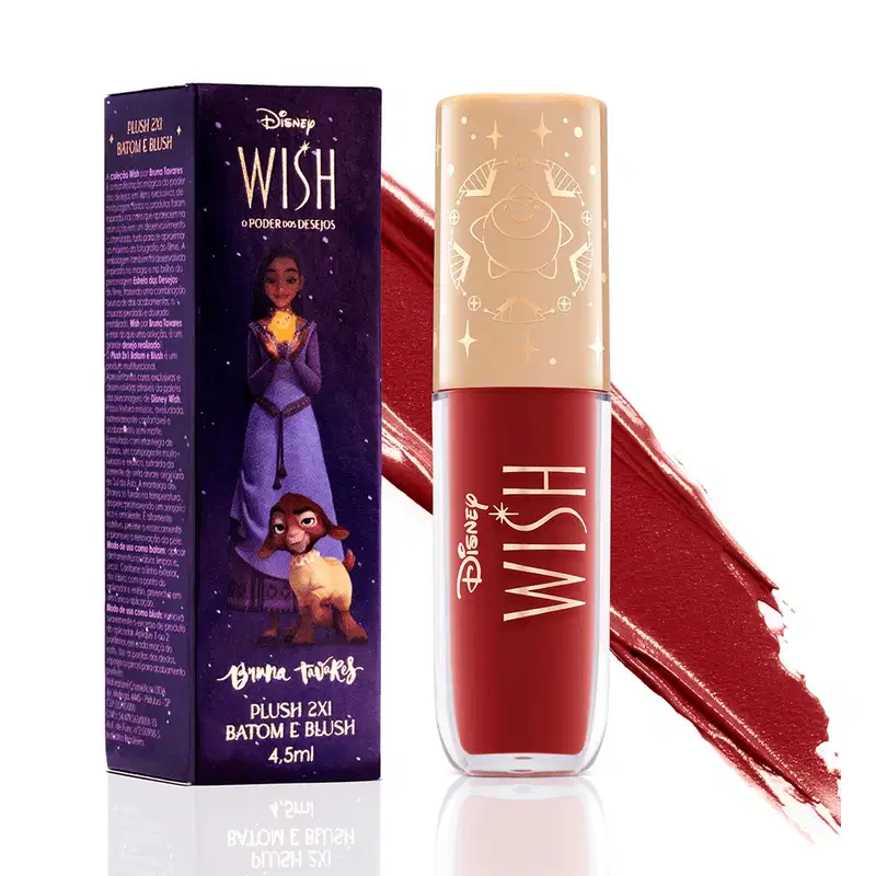 Bruna Tavares BT Disney Wish Plush Valentino - Batom Multifuncional 4,5ml