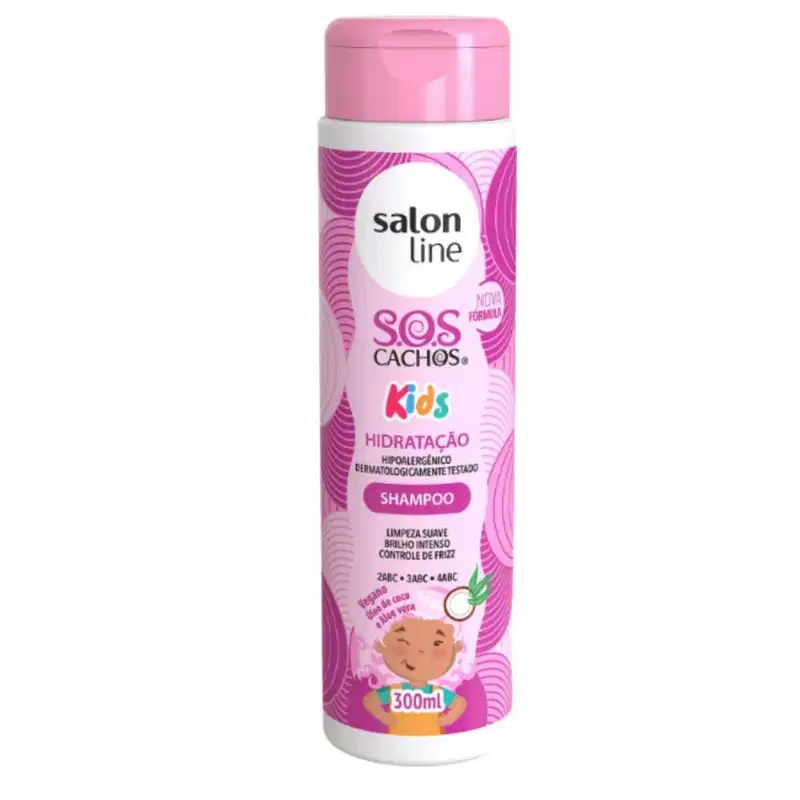 Kit Salon Line Sos Cachos Kids Hidratação C/3
