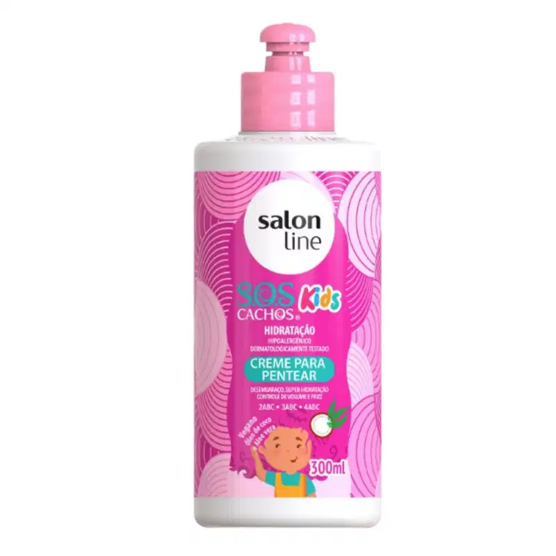 Kit Salon Line Sos Cachos Kids Hidratação C/4