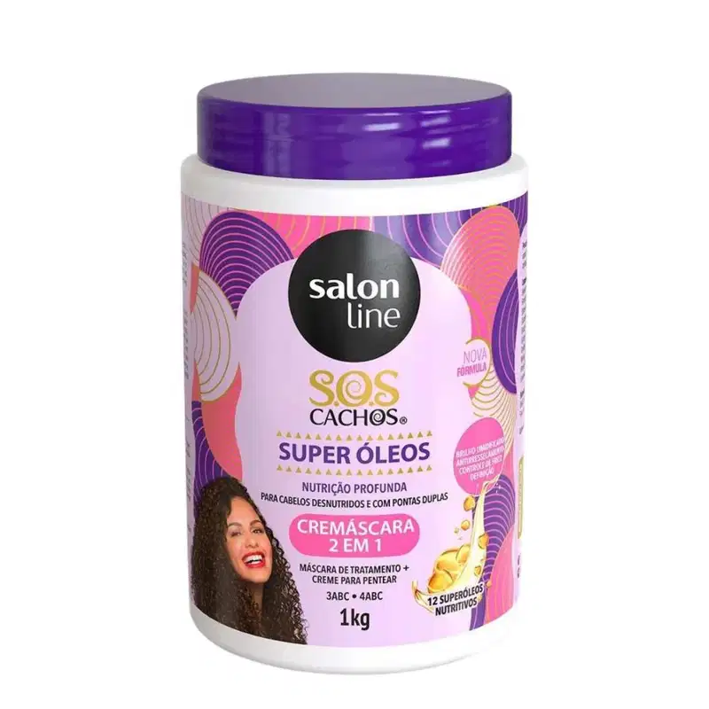 Kit Salon Line Sos Cachos Super Óleos C/3