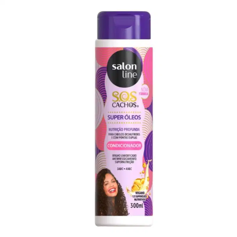 Kit Salon Line Sos Cachos Super Óleos C/3