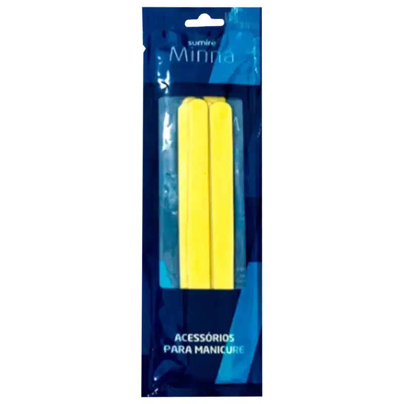 Minná Extra Canário - Lixa de Unhas 17cm (6 Unidades)