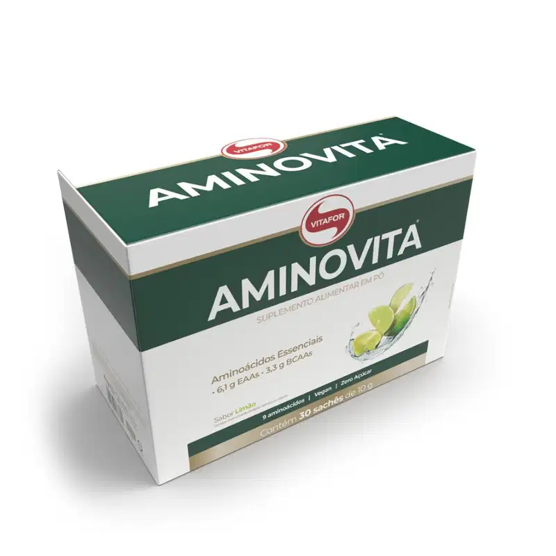 Aminovita 30 Saches 10g Limão Vitafor